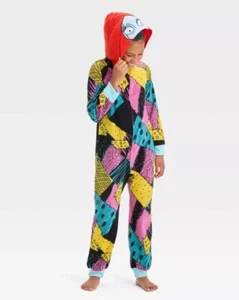 Disney Nightmare Before Christmas Sally Kid's One Piece Pajama Unionsuit 6-NWOT - Picture 1 of 8