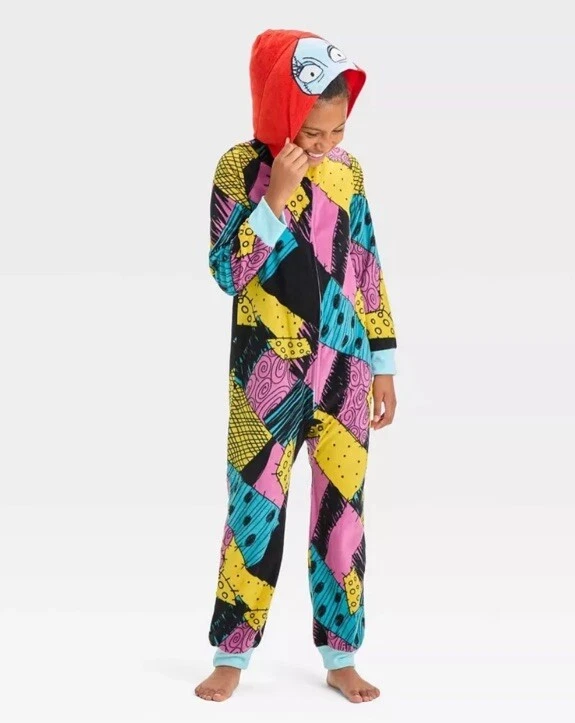 Disney Pesadilla antes de Navidad Sally niños pijama de una pieza traje de unión 6-NUEVO SIN ETIQUETAS Foto 1 de 4