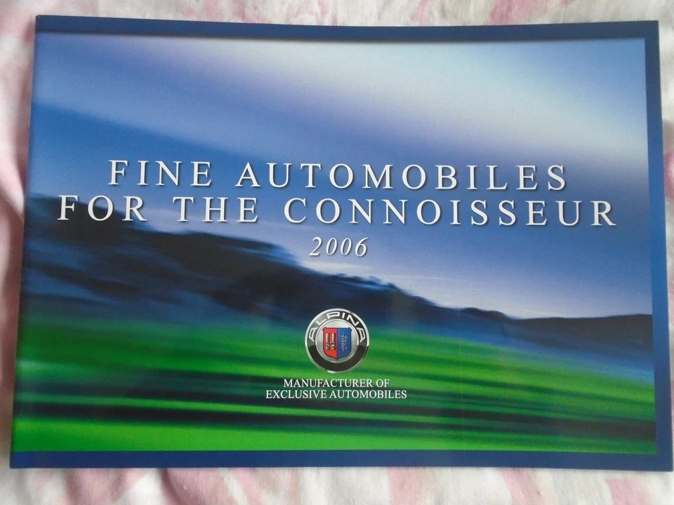 BMW Alpina range brochure 2006 English text Prestige - Image 1 of 1