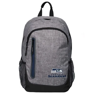 Seattle Seahawks BackPack Back Pack Book Sports Gym School Bag New Heather Grey - Picture 1 of 3