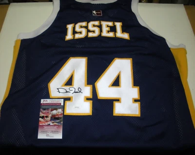 DAN ISSEL DNV NUGGETS JSA/COA SIGNED OFFICIAL LICENSED HARDWOOD CLASSICS JERSEY - Image 1 of 2