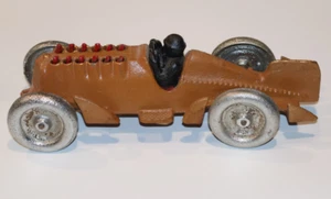 Hubley Cast Iron Race Car Moving Pistons 10" long Reproduction of 1930s Pull Toy - Picture 1 of 4