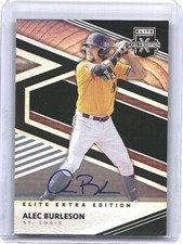2020 Panini Elite Extra Signatures #70 ALEC BURLESON Auto  St. Louis Cardinals 