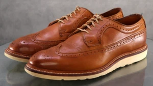 Allen Edmonds Shannon Drive $325 Men's Wingtip Oxfords Blucher Shoes Size 10 D - Picture 1 of 12