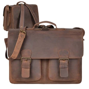 Ruitertassen Lederranzen Lederaktentasche Leder Schulranzen Schultasche ranger - Bild 1 von 9