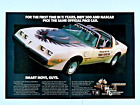 1980 Turbo Trans Am Indy Pace Car Vintage Limited Edition Original Print Ad CF