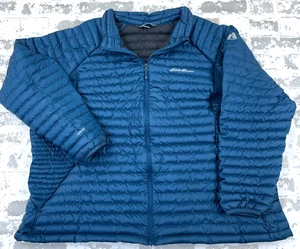 Eddie Bauer Puffer Jacket Women 3XL Teal Down Fill Packable EB80 First Accent - Picture 1 of 13