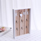 Home Regal Dekor Holz Wand Schlüssel Haken Schlüsselanhänger Box Dekoration