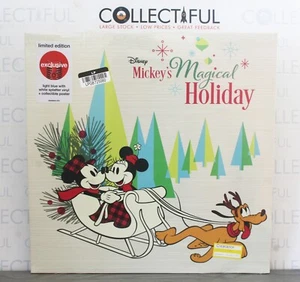 MICKEY'S MAGICAL HOLIDAY - DISNEY CHRISTMAS - 2023 *SEALED* COLORED VINYL LP🔥 - Picture 1 of 2
