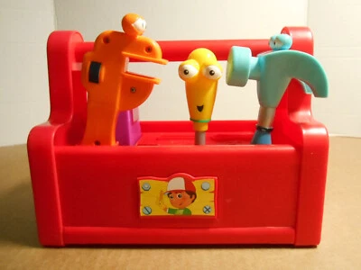 Handy Manny Talking Singing Dancing Toolbox with 4 Tools Y13 - Image 1 of 4