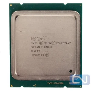 ***Lot of 4**Intel Xeon E5-2620 V2  2.1 GHz 15MB 6 core LGA 2011 SR1AN - Picture 1 of 1