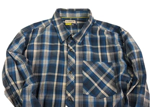 Magellan Outdoors Adventure Gear 2XL Azul Gris Cuadros Ajuste Suelto Mag Release - Imagen 1 de 11