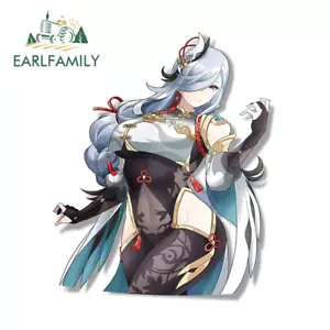 EARLFAMILY 5.1"Street Punk Shenhe Coche Pegatina Anime Waifu Fanart Calcomanías - Imagen 1 de 9