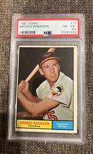 Brooks Robinson 1961 Topps # 10 - PSA 4.5
