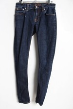 Nudie Jeans Mens Skinny Fit Jeans - Blue - Size W28 L32 (96I)