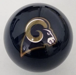 AZUL LOS ANGELES RAMS BALL NFL JUEGO DE BILLAR TABLERO DE MESA DE MESA DE 8 BOLAS DE REPUESTO - Imagen 1 de 3
