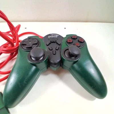 Vintage JAGUAR RACING Controller for Sony Playstation 1 PS1 by 4Gamers - Image 1 of 4