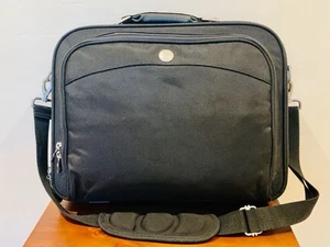 DELL Black Business Laptop Carry Case Bag With Shoulder Strap - Picture 1 of 18