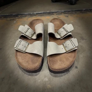 Papillo By Birkenstock Arizona Cream Platform 39 - Picture 1 of 10