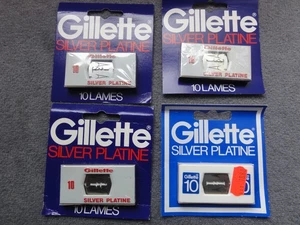 40 Stück Gillette Rasierklingen SILVER PLATINE - Bild 1 von 2