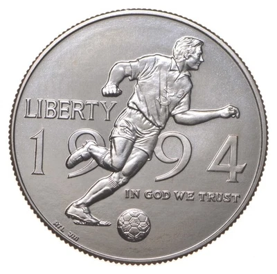 1994-D Unc World Cup Soccer Commemorative Half Dollar *9169 - Image 1 of 3