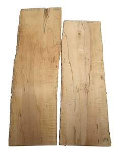 1X Legno Di Acero Incollato Per Epossidico 91X27-30Cm X 26Mm #91 - Imagen 1 de 9