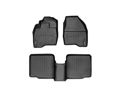 Forro de piso WeatherTech para Ford Explorer 2015-2016 - primera y segunda fila, negro Foto 1 de 4
