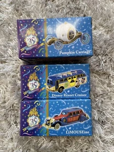 Disney 35th Anniversary Tomica Limousine Cruiser Pumpkin Carriage Cinde #PGKD1N - Picture 1 of 6