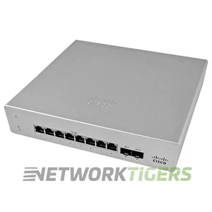 Cisco Meraki MS120-8FP-HW 8x 1GB PoE+ RJ-45 2x 1GB SFP Unclaimed Switch - Photo 1/4
