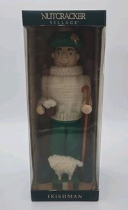 Nutcracker Village St Patricks day Irish shamrock shepherd beer Figure Christmas - Picture 1 of 4