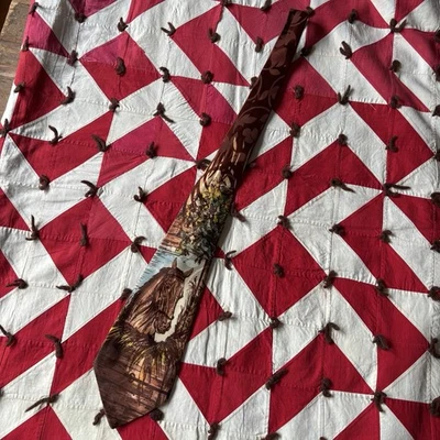 Corbata de caballo de seda pintada a mano Rockabilly usada formal vintage años 50 60 Foto 1 de 4