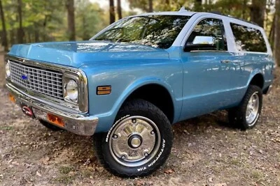 2018 Tahoe with 1972 K5 skin | 24x36 inch POSTER | vintage classic SUV - Image 1 of 2