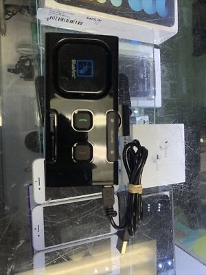 BLUE ANT Black BLUETOOTH Car Speaker N15417 EUC CDL HANDS FREE TRUCKING - Image 1 of 4