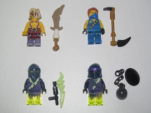 Lego ® Lot 4 Figurine Minifig Ninjago Ninja Jay + Krait + Howla + Wood NEW - Picture 1 of 1
