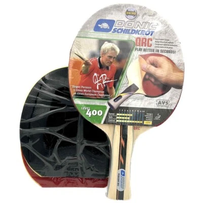 DONIC SCHILDKRÖT Tischtennis Schläger Set Persson QRC 400+2U Ersatzbelag