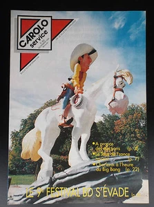 RARE revue Carolo Service N° 433 Charleroi ville 1994 Lucky Luke en couverture - Bild 1 von 1
