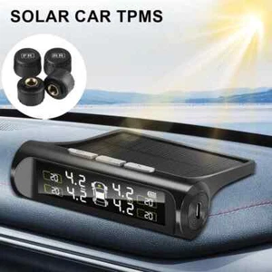 Auto RDKS Reifendruckkontrollsystem Solarstrom Auto Sicherheit Alarmanlagen - Bild 1 von 14