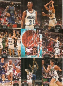1992-93 Topps Stadium Club Basketball Minnesota Timberwolves Team Set (16) - Picture 1 of 1