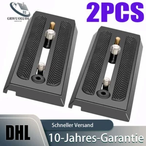 Schiebe Schnellwechselplatte für Manfrotto 701 502hdv 501 Mh055m0 577 Benro S4 - Bild 1 von 11