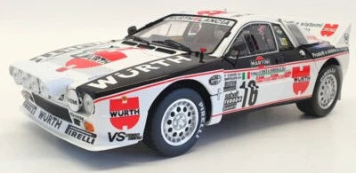 Kyosho 1/18 Scale Model Car 08306C - Lancia Rally 1983 Costa Smeralda - Photo 1/4