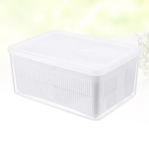 Refrigerator Crisper Vegetable Fresh Containers Fridge Storage Containers - Picture 1 of 12