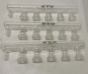 3 Buchi  Distillation Unit Glassware 33736 - Picture 1 of 8