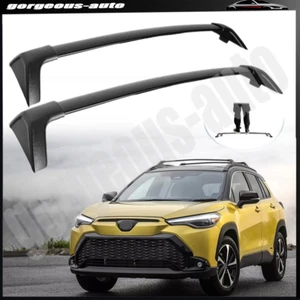 Crossbars Cross Bar Roof Rack Rails Fits for Corolla Cross 2022-2024 Cargo Bars - Picture 1 of 8