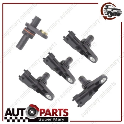 1 Crankshaft&4 Camshaft Position Sensor for Chevrolet Traverse Pontiac Torrent - Image 1 of 4