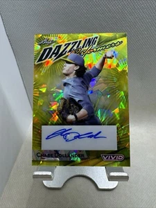 Chase Dollander 2023 Leaf Vivid Baseball Ice Auto #6/10 RC Rockies - Picture 1 of 2