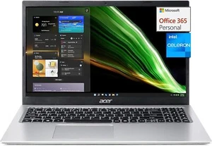 Acer 2023 Aspire 1 Slim Laptop, 15.6" FHD Display, Intel Celeron N4500 - Picture 1 of 8