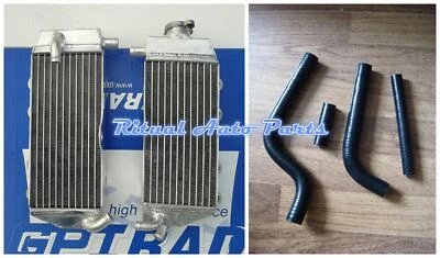 For YAMAHA YZ 125 YZ125 2002 2003 2004 02 03 04 Aluminum Radiator AND Black HOSE Foto 1 de 4
