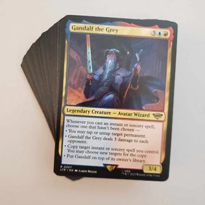 MTG Lord of the Rings Commander EDH Gandalf the Grey Deck - Picture 1 of 6