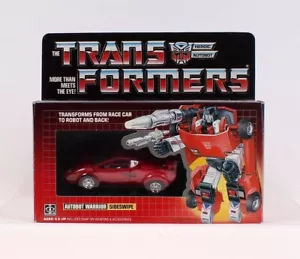 Vintage Hasbro Transformers Sideswipe MIB C-9+ - Picture 1 of 6