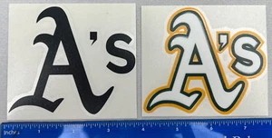 "Pegatina/calcomanía ""A"" con logotipo de béisbol de atletismo de Oakland - Imagen 1 de 3